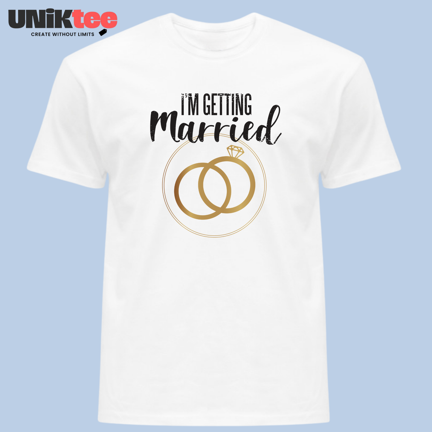 T-shirt Future Mariée – I’m Getting Married - EVJF | UNiKtee REF00045 — UNiKtee