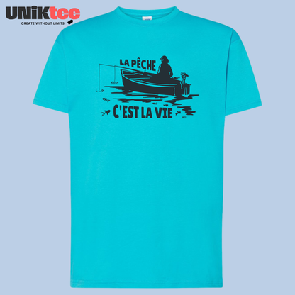La Pêche C’est La Vie – Cadeau Pêcheur Original | UNiKtee REF00049 — UNiKtee