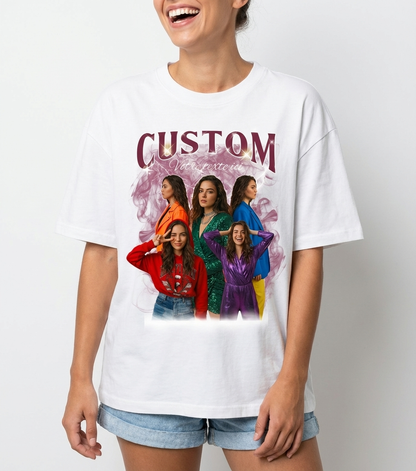 T-shirt Personnalisé Photo – Crée Ton Design Unique| UNiKtee REF00018 — UNiKtee