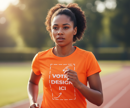 T-shirt de sport Femme personnalisable – performance & confort