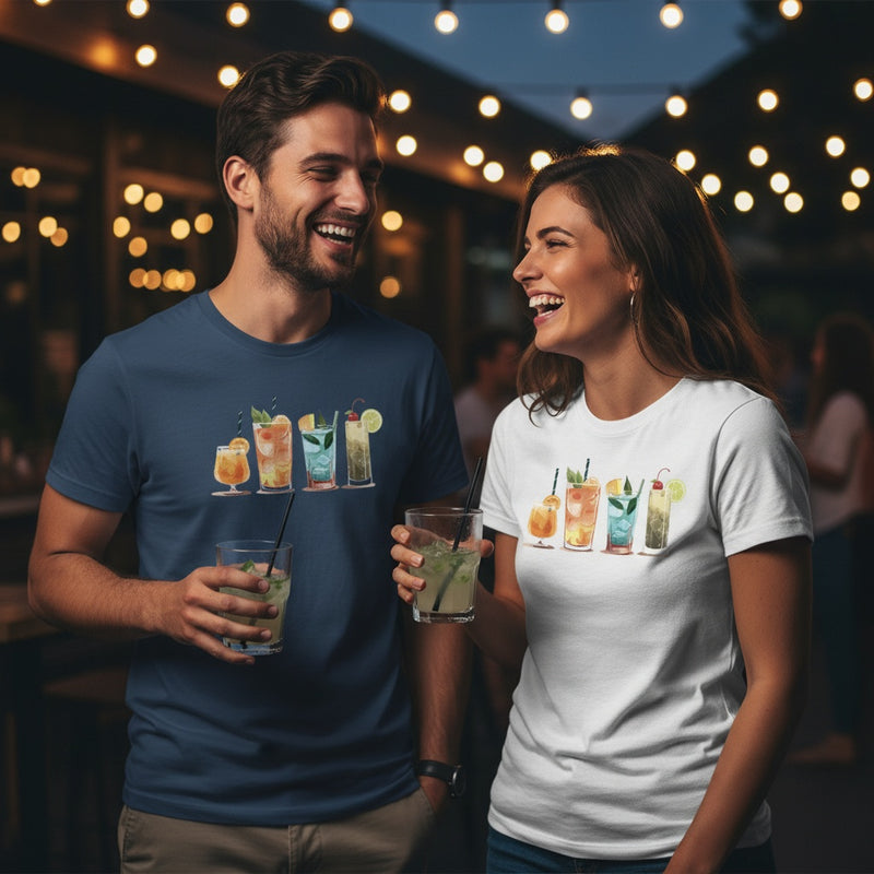 Good Vibes & Cocktails – T-shirt Unisexe I REF00001