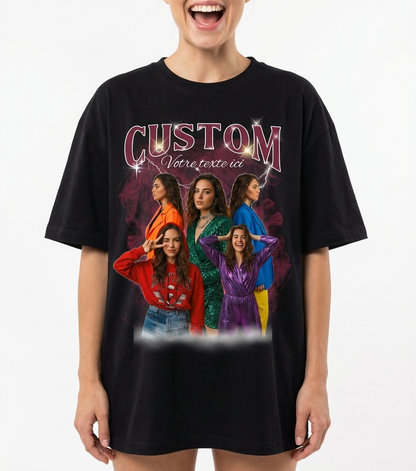 T-shirt Personnalisé Photo – Crée Ton Design Unique| UNiKtee REF00018 — UNiKtee
