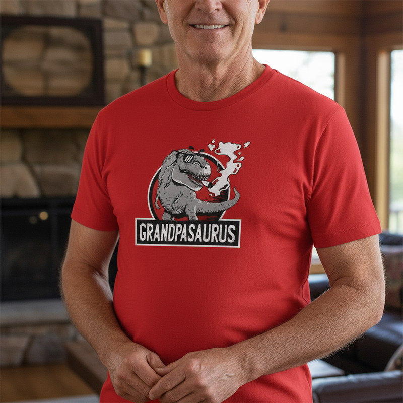 🦖 T-shirt Homme “Grandpasaurus” – Humour & Style Légendaire | UNiKtee REF00041