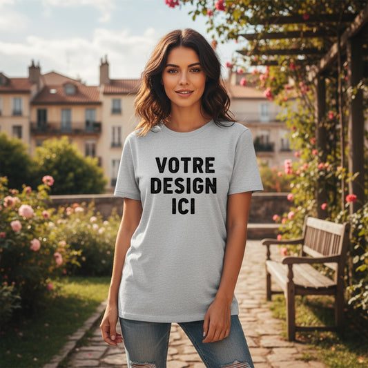 T-shirt Femme Personnalisé – Crée ton propre design